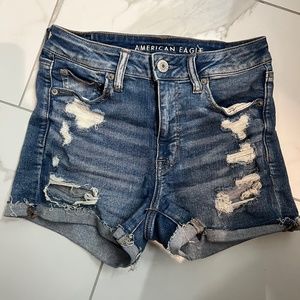Distressed American Eagle shorts